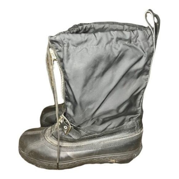 Vintage Mens Size 8 Steel Shank Snowmobile Quad Water Proof Cold Weather Boots - Picture 3 of 10